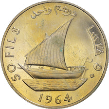 Coin, SOUTH ARABIA, 50 Fils, 1964, AU(55-58), Copper-nickel, KM:4
