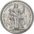 Moeda, OCEANIA FRANCESA, 50 Centimes, 1949, MS(65-70), Alumínio, KM:1