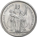 Coin, FRENCH OCEANIA, Franc, 1949, MS(65-70), Aluminum, KM:2