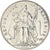 Moeda, Polinésia Francesa, 5 Francs, 2001, Paris, MS(64), Alumínio, KM:12