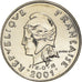 Coin, French Polynesia, 10 Francs, 2001, Paris, MS(64), Nickel, KM:8