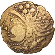 Aulerci Eburovices, Hemistater, AU(50-53), Electrum, Delestré #2401, 3.09