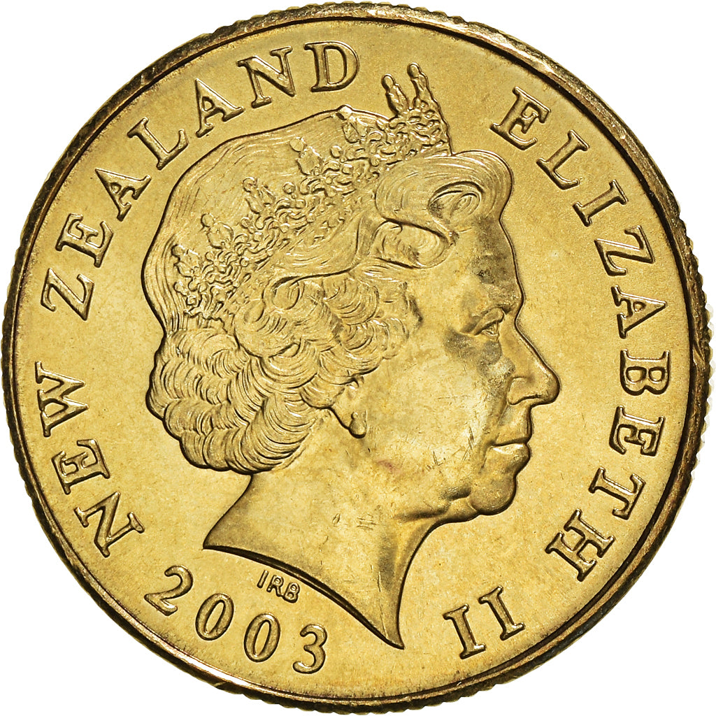 Moneta, Nuova Zelanda, Elizabeth II, Dollar, 2003, SPL+, Alluminio-bronzo