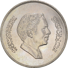 Coin, Jordan, Hussein, 100 Fils, Dirham, 1981/AH1401, AU(55-58), Copper-nickel