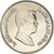 Coin, Jordan, Abdullah II, 5 Piastres, 2000/AH1421, AU(50-53), Nickel plated