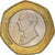 Moneda, Jordania, Hussein, 1/2 Dinar, 1997, MBC+, Bimetálico, KM:63