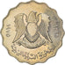 Münze, Libya, 50 Dirhams, 1975/AH1395, UNZ, Kupfer-Nickel, KM:16