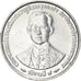 Coin, Thailand, Rama IX, Satang, 1996, MS(63), Aluminum, KM:342