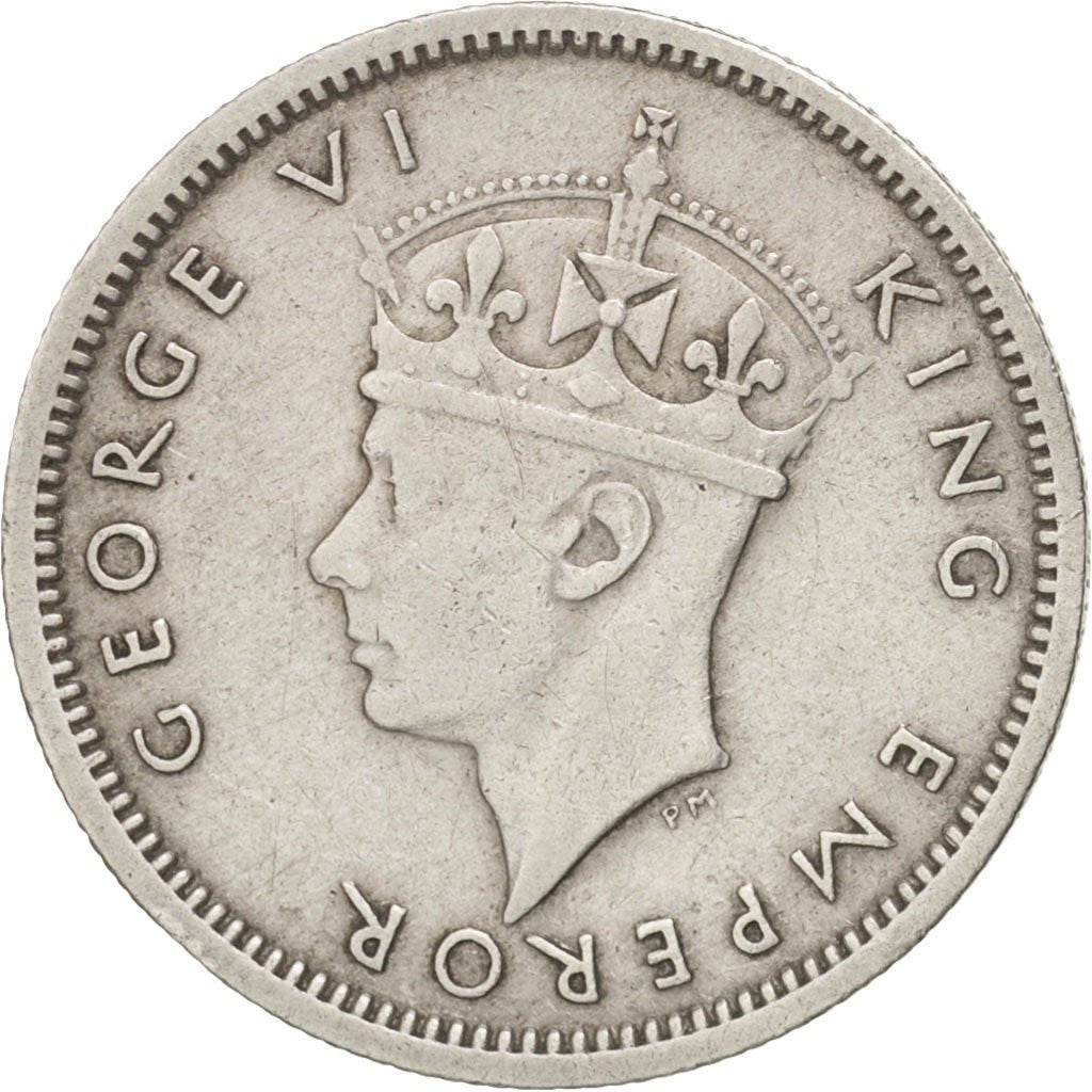SOUTHERN RHODESIA, 6 Pence, 1947, KM #17b, EF(40-45), Copper-Nickel, 19.41, 2.82