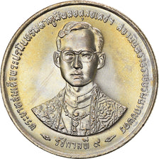 Coin, Thailand, Rama IX, Baht, 1996, MS(64), Copper-nickel, KM:330