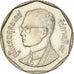 Coin, Thailand, Rama IX, 5 Baht, 1991, MS(64), Copper-Nickel Clad Copper, KM:219