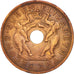 Rhodesia e Nyasaland, Elizabeth II, Penny, 1958, British Royal Mint, BB, Bron...