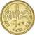 Coin, Egypt, 10 Piastres, 1992, MS(60-62), Brass, KM:732