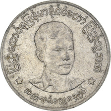 Coin, Myanmar, 50 Pyas, 1966, AU(50-53), Aluminum, KM:42
