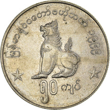 Coin, Myanmar, 50 Kyats, 1999, MS(60-62), Copper-nickel, KM:63