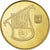 Monnaie, Israel, 1/2 New Sheqel, 1997, SUP+, Bronze-Aluminium, KM:174