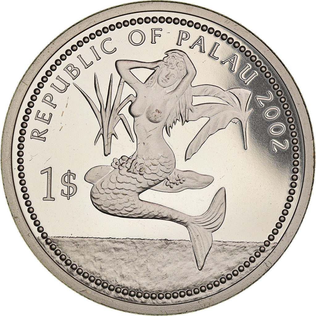 Coin, Palau, Dollar, 2002, MS(65-70), Copper-nickel, KM:64
