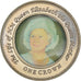 Moneda, NIGHTINGALE ISLAND, Crown, 2005, unofficial private coin, SC, Cobre -