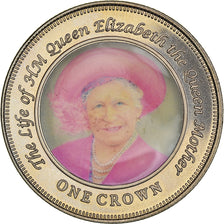 Moeda, NIGHTINGALE ISLAND, Crown, 2005, unofficial private coin, MS(63)