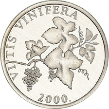 Coin, Croatia, 2 Lipe, 2000, Proof, MS(65-70), Aluminum, KM:14