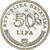 Moneda, Croacia, 50 Lipa, 2000, Proof, FDC, Níquel chapado en acero, KM:19