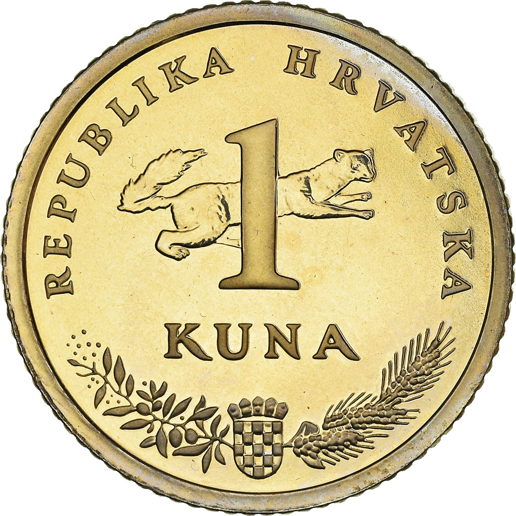 Munten, Kroatië, Kuna, 2000, Proof, FDC, Copper-Nickel-Zinc, KM:20.2