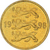 Moneda, Estonia, 10 Senti, 1998, no mint, SC+, Aluminio - bronce, KM:22