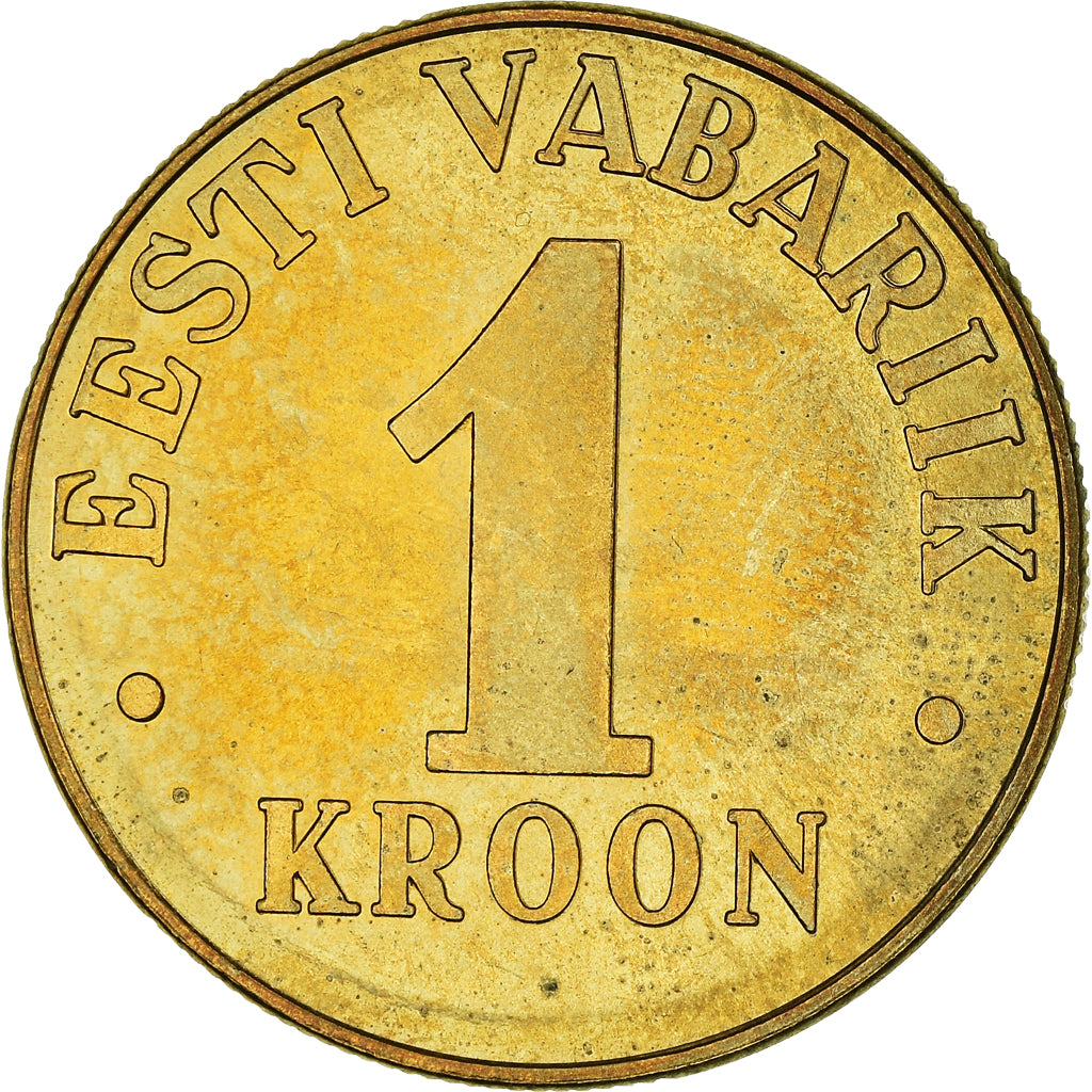 Münze, Estonia, Kroon, 1998, no mint, SS+, Aluminum-Bronze, KM:35