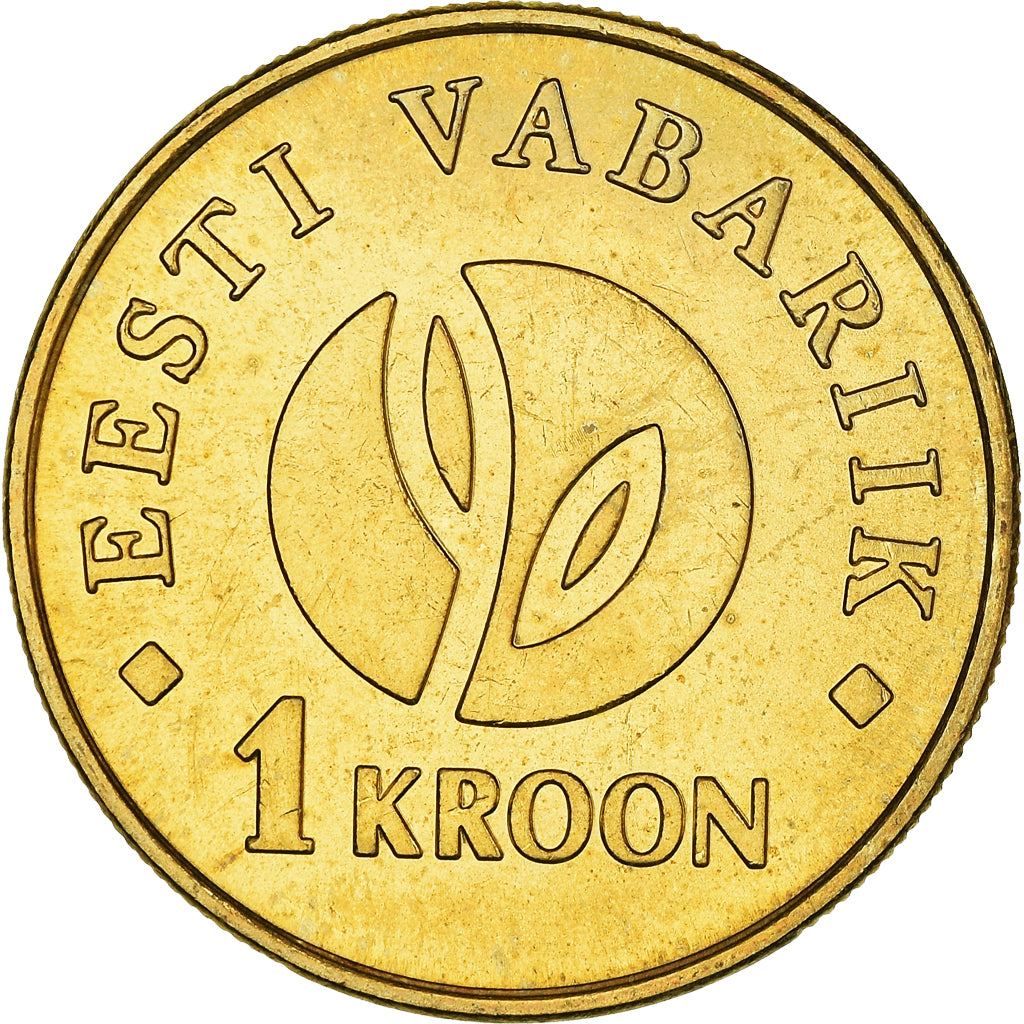 Coin, Estonia, Kroon, 2008, MS(63), Brass, KM:44