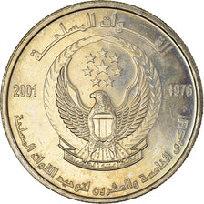 Moneda, Emiratos Árabes Unidos, Dirham, 2001, MBC+, Cobre - níquel, KM:49