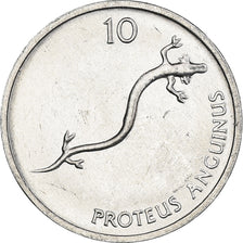 Coin, Slovenia, 10 Stotinov, 1992, MS(64), Aluminum, KM:7