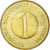 Moneta, Słowenia, Tolar, 1992, MS(64), Mosiądz niklowy, KM:4