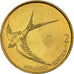 Coin, Slovenia, 2 Tolarja, 1992, MS(63), Nickel-brass, KM:5