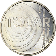 Coin, Slovenia, 100 Tolarjev, 2001, Kremnitz, MS(60-62), Copper-nickel, KM:42