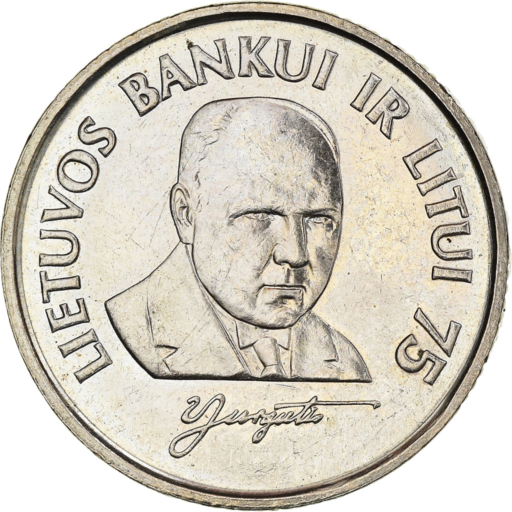 Coin, Lithuania, Litas, 1997, AU(50-53), Copper-nickel, KM:109