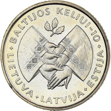 Coin, Lithuania, Litas, 1999, MS(63), Copper-nickel, KM:117