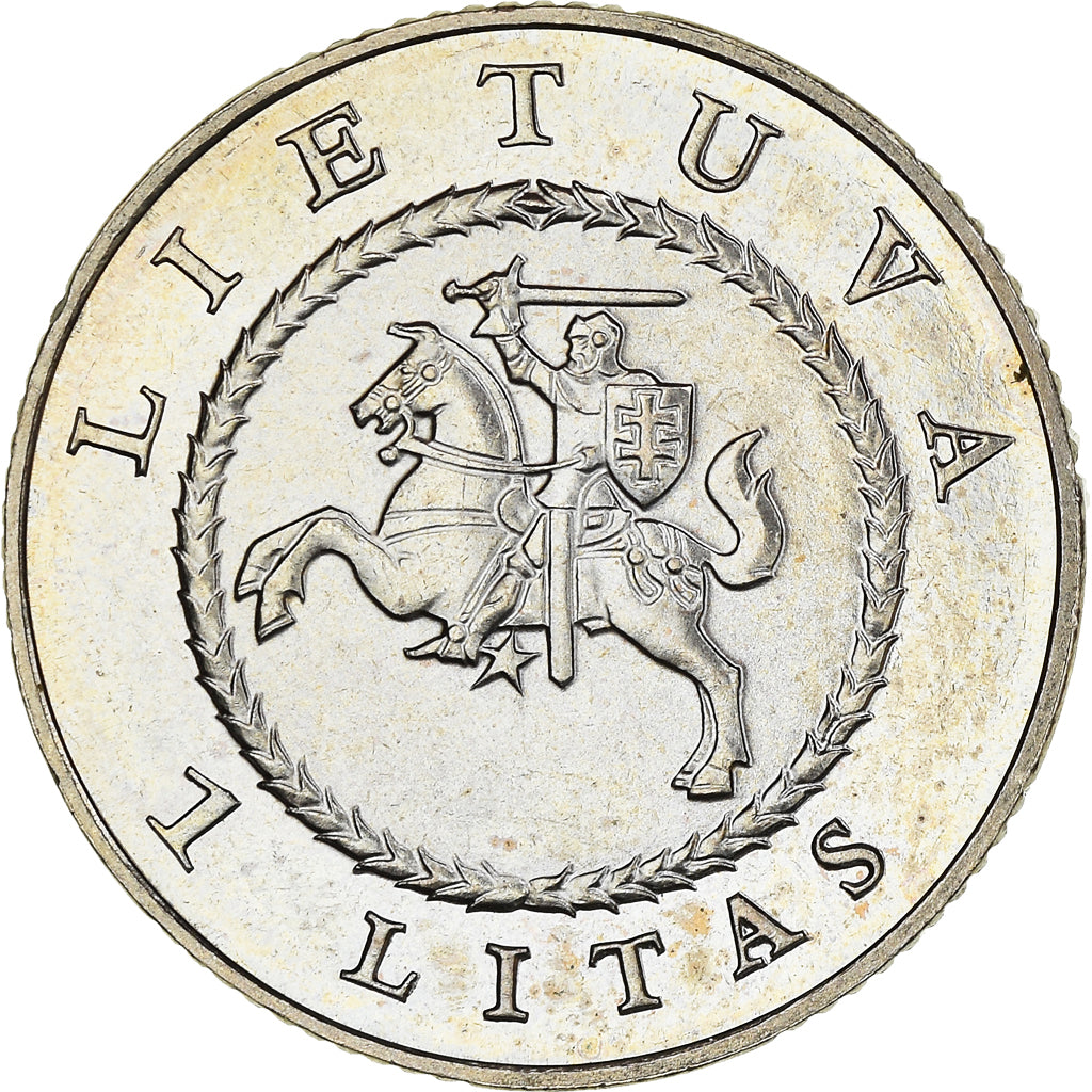 Coin, Lithuania, Litas, 2004, Vilna, MS(63), Copper-nickel, KM:137