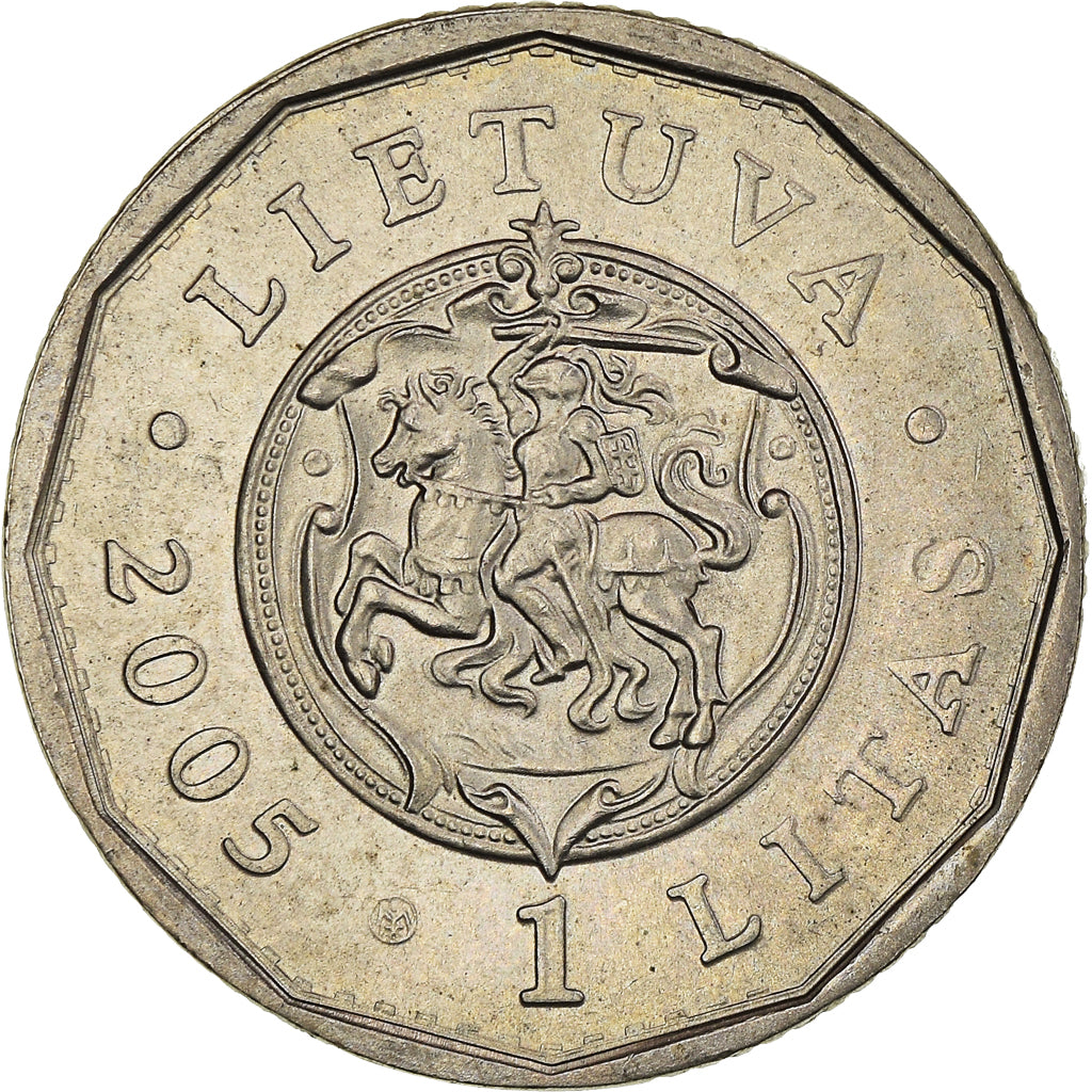 Coin, Lithuania, Litas, 2005, Vilna, MS(63), Copper-nickel, KM:142