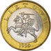 Coin, Lithuania, 2 Litai, 1999, MS(63), Bi-Metallic, KM:112