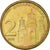 Moneta, Serbia, 2 Dinara, 2006, MS(64), Mosiądz niklowy, KM:46