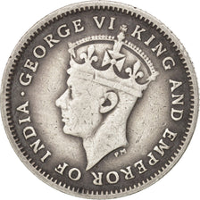 Guyana, 4 Pence, 1941, MB+, Argento, KM:30