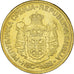 Moneta, Serbia, 5 Dinara, 2005, BB+, Nichel-ottone, KM:40