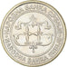 Moneta, Serbia, 10 Dinara, 2003, MS(63), Miedź-Nikiel-Cynk, KM:37