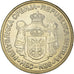 Coin, Serbia, 20 Dinara, 2006, AU(55-58), Copper-Nickel-Zinc, KM:42