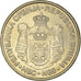 Monnaie, Serbie, 20 Dinara, 2007, SUP+, Cuivre-Nickel-Zinc (Maillechort), KM:47