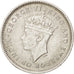 GUYANA, 4 Pence, 1943, KM #30, AU(50-53), Silver, 1.89
