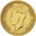 HONG KONG, 5 Cents, 1949, KM #26, VF(30-35), Nickel-Brass, 16.5, 2.52
