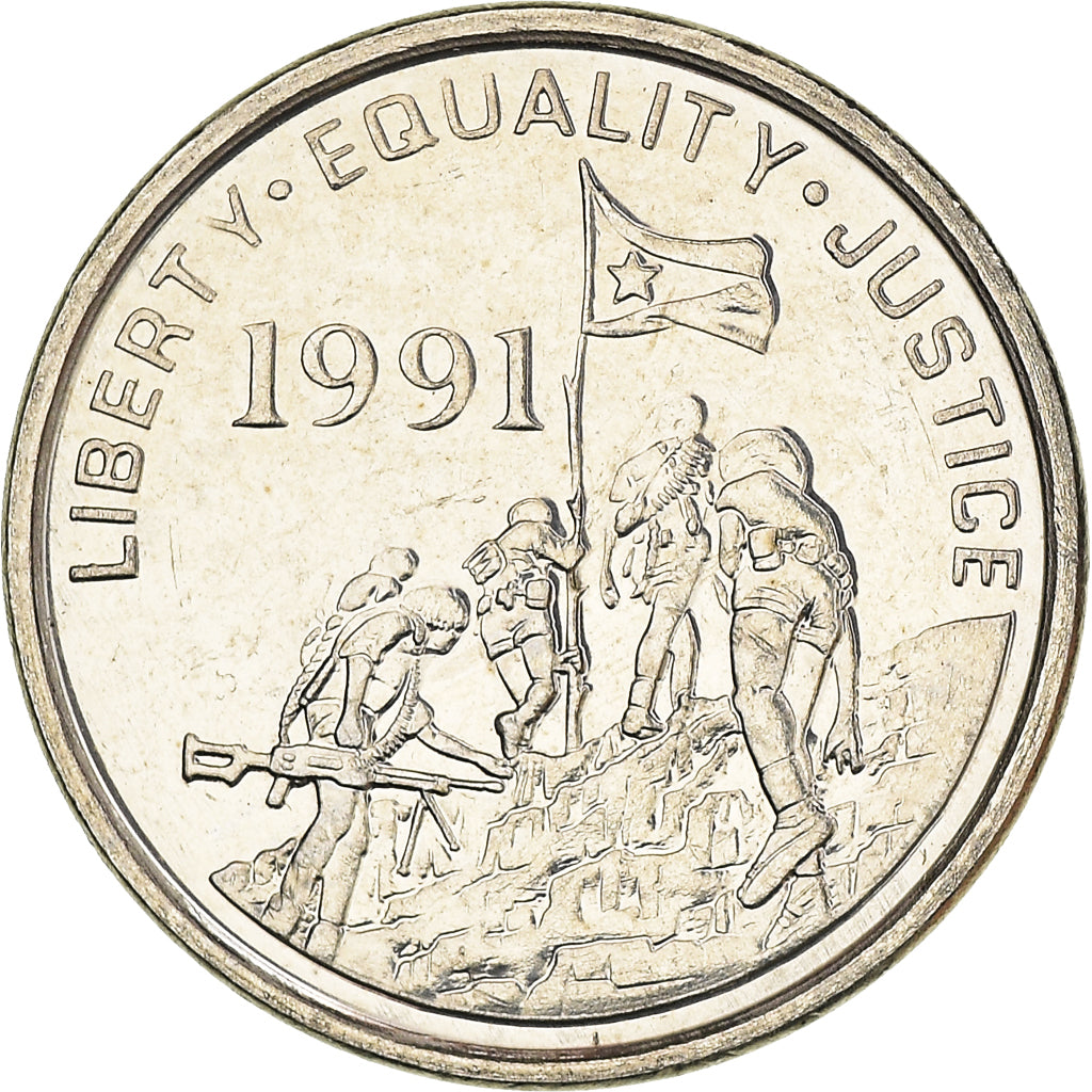 Monnaie, Eritrea, Cent, 1997, SUP, Nickel Clad Steel, KM:43