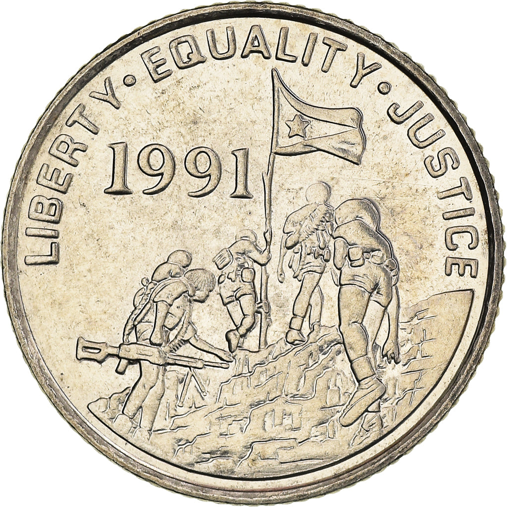 Monnaie, Eritrea, 10 Cents, 1997, SUP, Nickel Clad Steel, KM:45