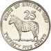 Coin, Eritrea, 25 Cents, 1997, MS(63), Nickel Clad Steel, KM:46